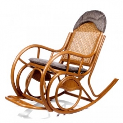 Кресло-качалка Бали-мебель с подушкой