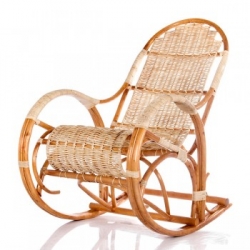 'Кресло-качалка, модель 1 ротанг/лоза