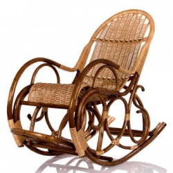 'Кресло-качалка плетеное Ведуга