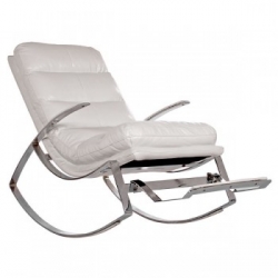 'Металлическое кресло-качалка Lux-3